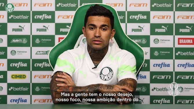 Imagem de visualização para Dudu elogia momento do Palmeiras antes de enfrentar o São Paulo