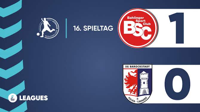 Vorschaubild für Regionalliga Südwest - Bahlinger 1:0 SG Barockstadt