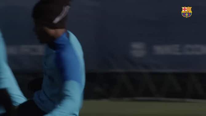 Preview image for Xavi diz que Barcelona está bem na temporada, mas ainda pode melhorar