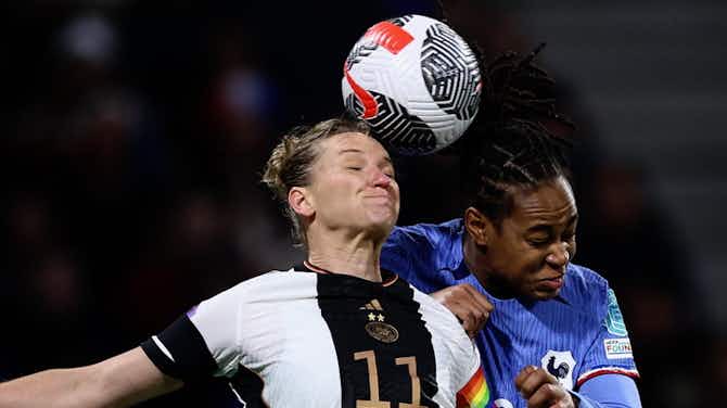 Vorschaubild für Paris muss warten: DFB-Frauen vergeben ersten Olympia-Matchball