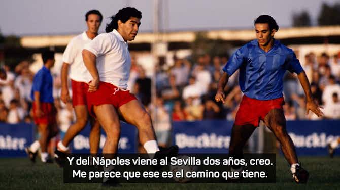 Imagen de vista previa para  Milla: "Menotti organizaba partidos semanales con la cantera, así conocí a Maradona"