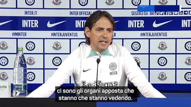 Anteprima immagine per Inzaghi risponde a Allegri: "Juve seconda? Io guardo la classifica"