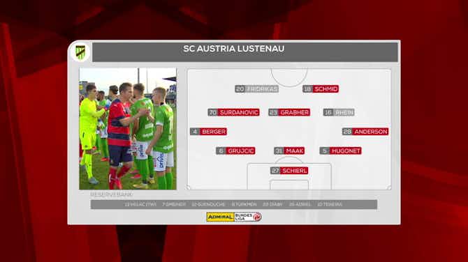 Preview image for Austrian Bundesliga: Austria Lustenau 3-3 Rapid Wien