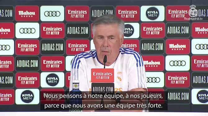Image d'aperçu pour Real - Ancelotti "pas déçu" de ne pas avoir fait signer Mbappé