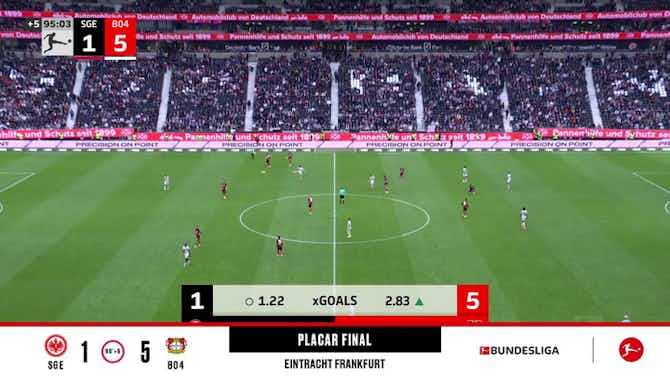 Imagem de visualização para Eintracht Frankfurt vs. Bayer Leverkusen - End Match