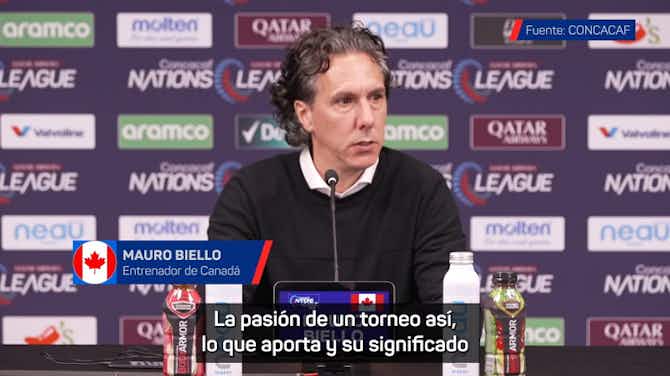 Imagen de vista previa para  Mauro Biello: "Será un sueño jugar contra Messi y Argentina en la Copa América"