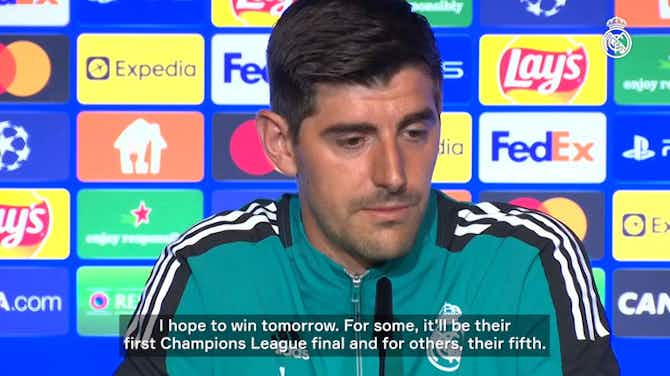 Preview image for Thibaut Courtois: 'We're well up for winning another trophy for Real Madrid'
