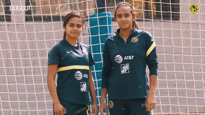 Preview image for Dalia Molina and Natalia Acuña’s penalty challenge