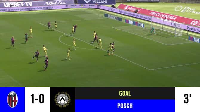Image d'aperçu pour Bologna - Udinese 1 - 0 | Goal - Stefan Posch
