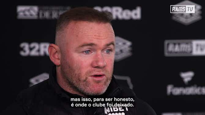 Imagem de visualização para Rooney fala sobre pontuação negativa e drama financeiro do Derby