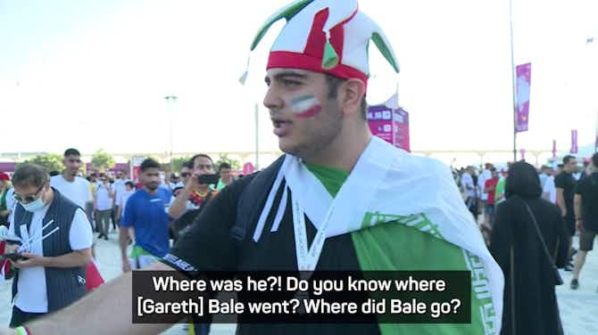 Preview image for 'Where is Gareth Bale?!' - Iran fans stick the boot in
