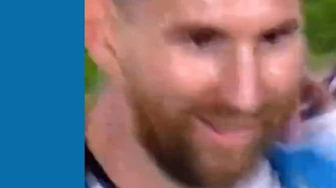 Anteprima immagine per La punizione perfetta di Messi contro Panama vale il gol numero 800 in carriera