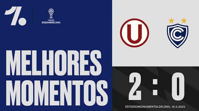 Imagem de visualização para Melhores momentos: Universitario x Cienciano (CONMEBOL Sudamericana)