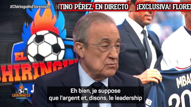 Image d'aperçu pour Real Madrid - Perez : "Mbappé a dû passer un mauvais moment"