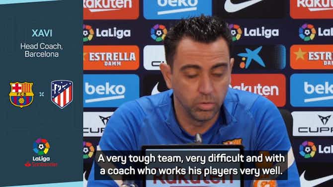 Preview image for Three points against Atleti are crucial - Xavi