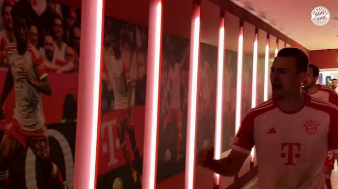 Preview image for Bastidores da festa no vestiário do Bayern após vaga na semi da Champions