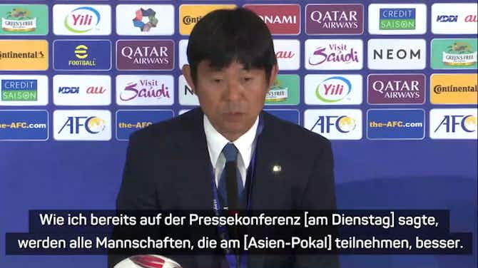 Vorschaubild für Moriyasu: "Teams im Asien-Pokal werden besser"