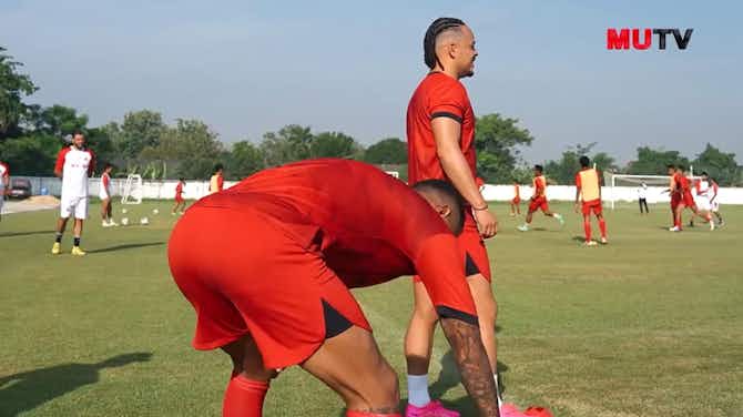 Preview image for Lulinha and Cleberson joins Madura United squad in training