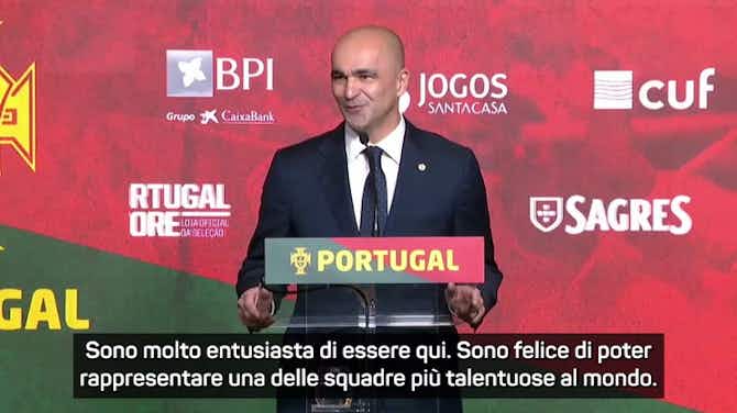 Anteprima immagine per Portogallo, ecco Martinez: "Entusiasta di essere qui. CR7? Merita rispetto..."