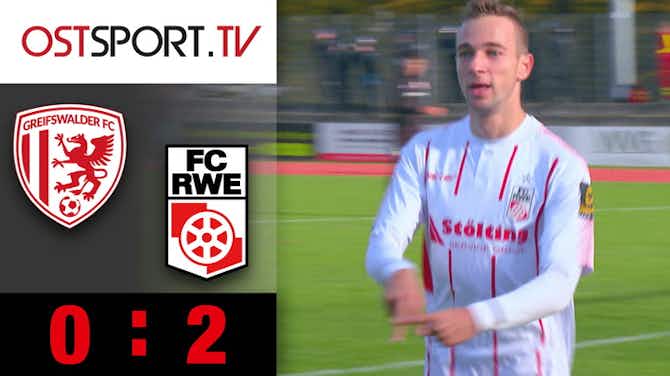 Vorschaubild für Regionalliga Nordost: Greifswalder 0-2 RW Erfurt