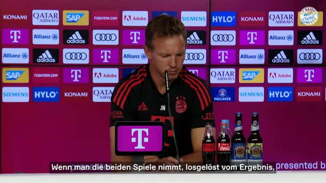 Vorschaubild für Nagelsmann zum Saisonauftakt gegen Frankfurt: 'Für beide Mannschaften besonders'