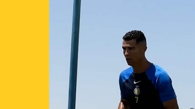 Preview image for Ronaldo, Mané y Brozović se unen a la sesión de entrenamiento del Al-Nassr