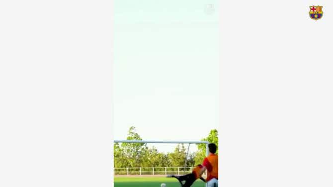 Image d'aperçu pour Ansu Fati joue au football durant ses vacances