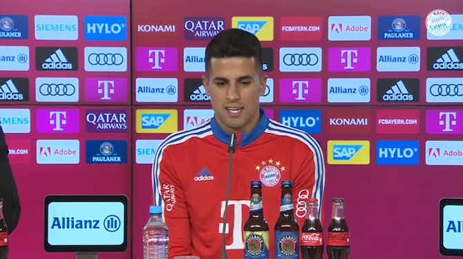 Preview image for João Cancelo's first press conference at Bayern