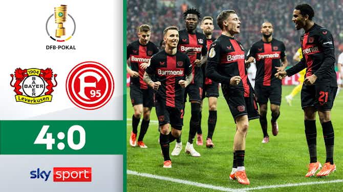 Vorschaubild für SIE SIND NICHT ZU STOPPEN! | Bayer 04 Leverkusen - Fortuna Düsseldorf | Highlights | DFB-Pokal 23/24
