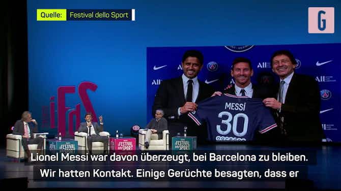 Vorschaubild für PSGs Leonardo: Messi-Transfer war eine Überraschung