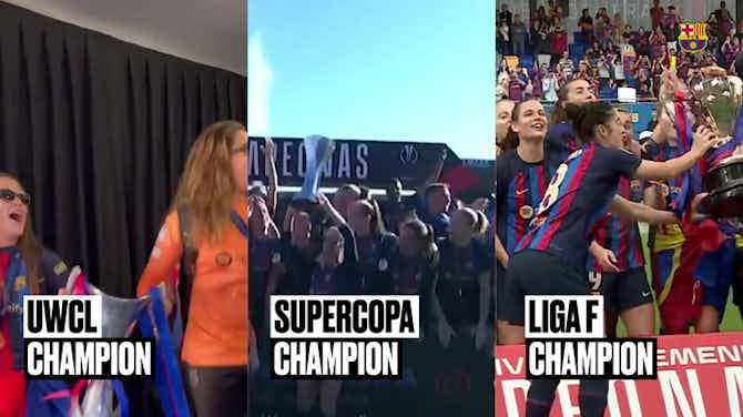 Image d'aperçu pour Le récap' de la saison - FC Barcelona Féminine