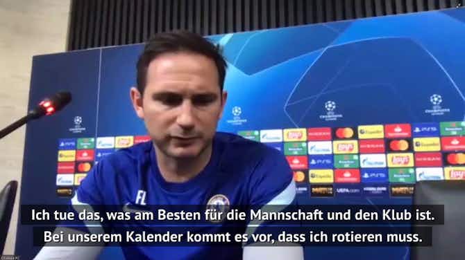 Vorschaubild für Lampard wird Rüdiger “Chancen auf Einsätze” geben