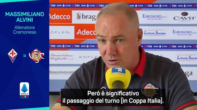 Anteprima immagine per  Alvini: "A Cremona c'è emozione. Coppa Italia importante"