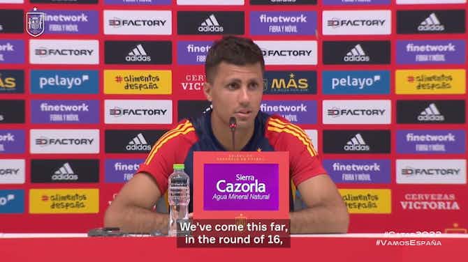 Preview image for Rodri: “We are not afraid to fail”