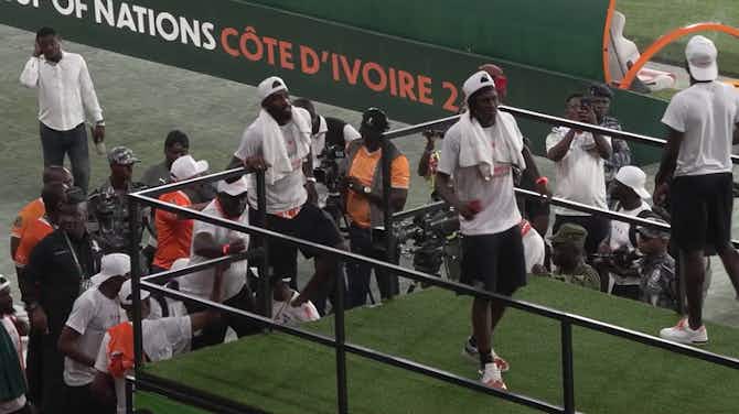 Imagen de vista previa para Costa de Marfil celebra el título de la AFCON con su afición