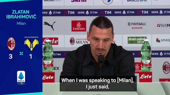 Pratinjau gambar untuk Ibrahimovic didn't tell Milan about retirement decision