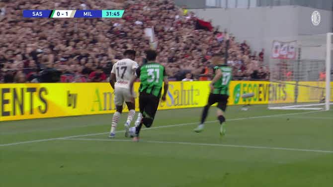 Vorschaubild für  Leao's hat-trick of assists vs Sassuolo