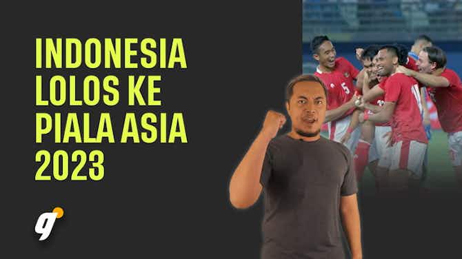 Pratinjau gambar untuk Akhirnya..! Timnas Garuda Indonesia ⚽ Lolos Piala Asia Tahun 2023
