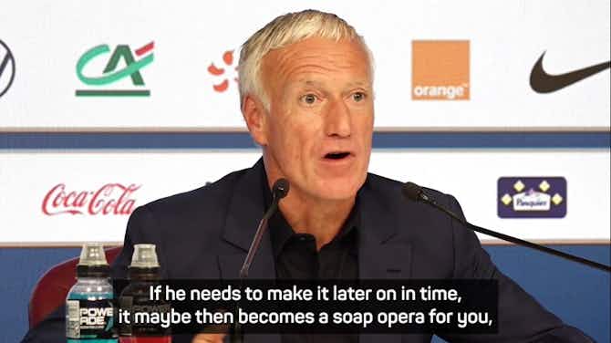 Preview image for Deschamps insists Mabppe's future won't be a distraction