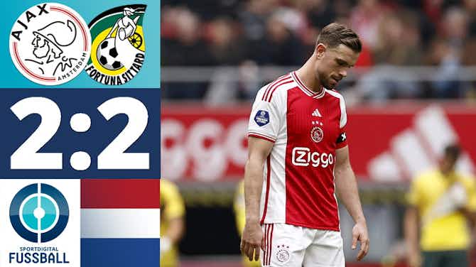 Vorschaubild für Duartes Traumtor reicht nicht - Brobbey rettet Punkt für Ajax! | Ajax Amsterdam - Fortuna Sittard