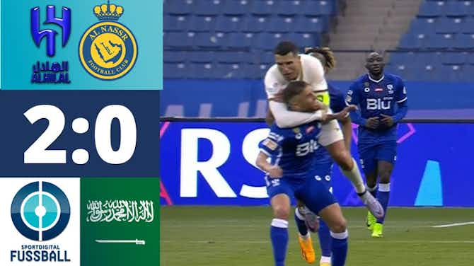 Vorschaubild für Ronaldo im WWE-Stil! CR7 & Al-Nassr verlieren Riyadh-Derby | Al-Hilal FC - Al Nassr FC