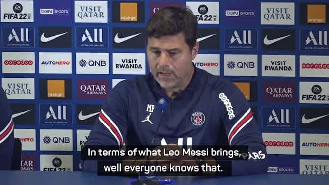 Preview image for  'Messi has settled in well’ – Pochettino hints at PSG debut