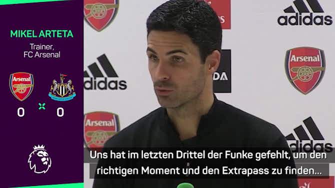 Vorschaubild für Arteta: "Skandalöse Elfmeter" kosten Arsenal Punkte