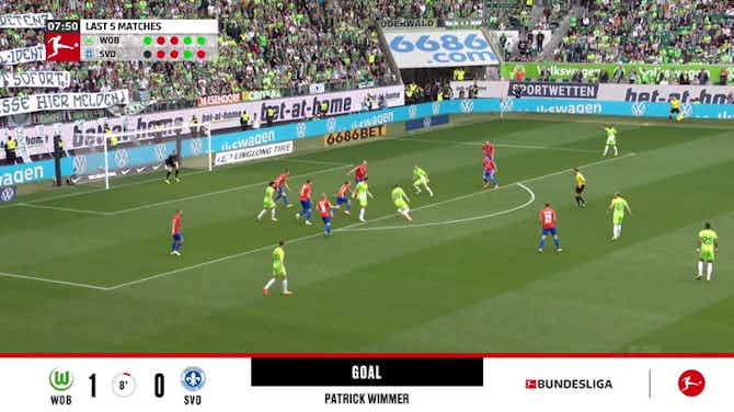 Imagem de visualização para Wolfsburg - SV Darmstadt 98 1 - 0 | GOL - Patrick Wimmer