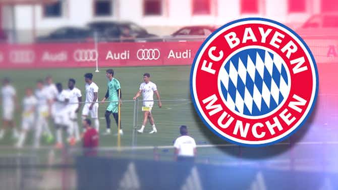 Vorschaubild für Lewandowski trainiert beim FC Bayern mit