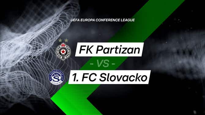 Vorschaubild für UEFA Conference League: FK Partizan 1-1 FC Slovacko