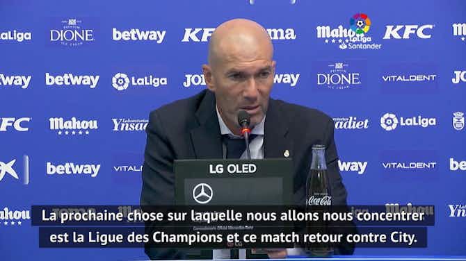 Image d'aperçu pour Real Madrid - Zidane : "Nous avons besoin de repos avant de penser à Manchester City"