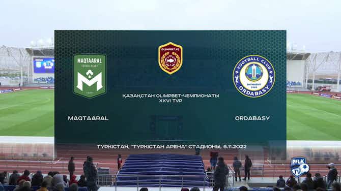 Preview image for Kazakhstan Premier League: Maqtaaral 0-0 Ordabasy
