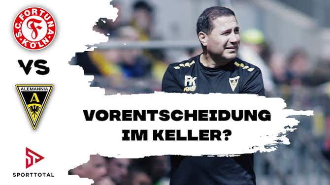 Vorschaubild für Aachen holt wichtigen Punkt! | Fortuna Köln vs. Alemannia Aachen | Regionalliga West