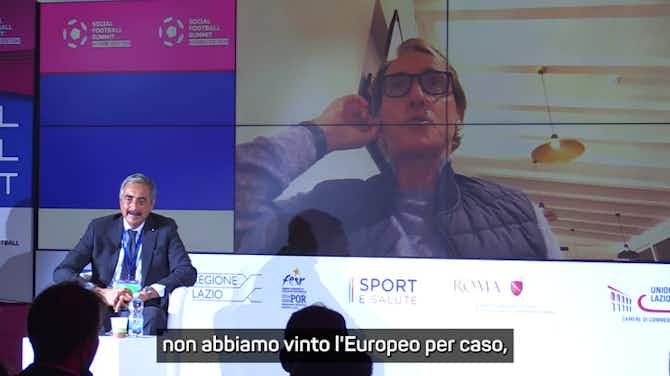 Anteprima immagine per Mancini: "Mondiali? Io la penso così. Non abbiamo vinto per caso"